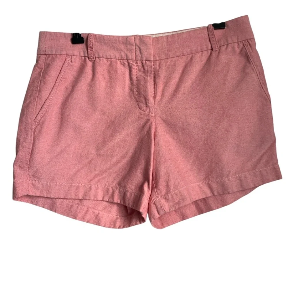 JCrew Womens Shorts Size 6 Chino Broken-In 100% Cotton Shorts J. Crew - Picture 1 of 5